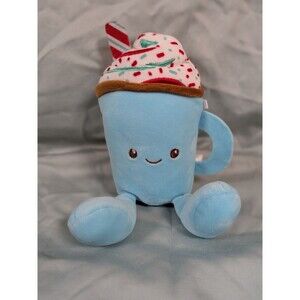 2024 Target Bullseye Peppermint Hot Cocoa Mug Plush Christmas